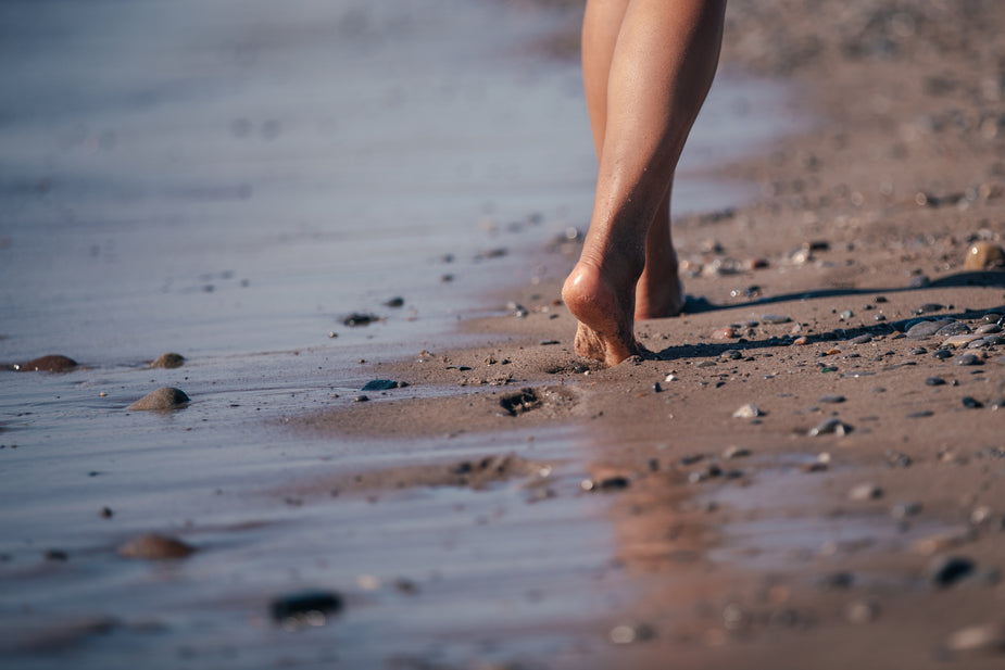 Balancing Hormones - Lifestyle - Barefoot in the Sand - Grounding