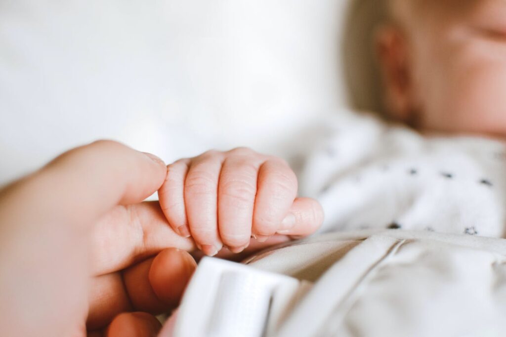 Signs You're Ready to Have a Baby - Baby holding hand